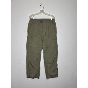 Columbia Titanium Pants Womens Md Short Convertible Cargo Zip Off Hiking Nylon